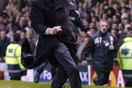 خوشحالی  معروف مورینیو در الدترافورد