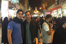 تصویر مهدی رحمتی در نجف اشرف