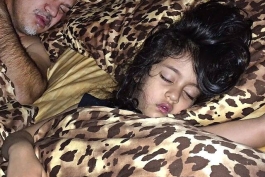 علی دایی ودخترش نورا