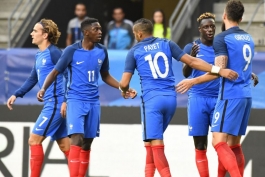 فرانسه - پاراگوئه - بازی دوستانه - هت تریک