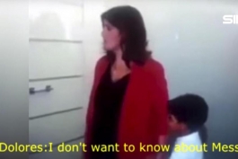 ویدیو؛ وقتی پسر رونالدو در مورد مسی از مادربزرگش سؤال می پرسد