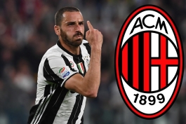 میلان - یوونتوس - ایتالیا - bonucci