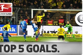 ویدیو؛ 5 گل برتر بوندس لیگا در هفته 23