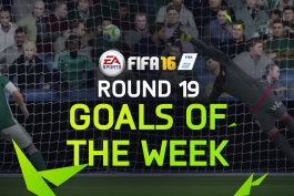کلیپ؛ برترین گل های بازی FIFA 16 (هفته 19)