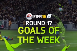 ویدیو؛ برترین گل های بازی FIFA ۱۶ (هفته17)