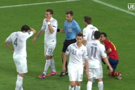ویدیو؛ بازی های ماندگار یورو - اسپانیا 2 - 0 فرانسه (2012)