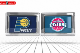 ویدیو؛بسکتبال NBA- دیترویت پیستونز 103 - 107 ایندیانا پیسرز