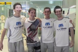 ویدیو؛ فیفا بازی کردن مسی با قهرمانان این بازی