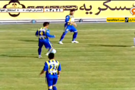 خلاصه بازی گسترش فولاد 4 - 0 استقلال اهواز
