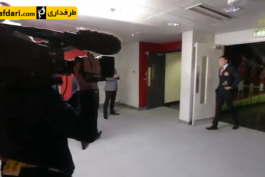 ویدیو؛ نگاهی به بازی آرسنال - منچستر یونایتد از تونل ورزشگاه امارات