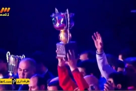ویدیو؛جشن قهرمانی تیم ملی کشتی ایران در آمریکا