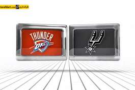 ویدیو؛ پلی آف NBA - سن آنتونیو اسپرز 97 – 98 اوکلاهماسیتی تاندر (2 می 2016)
