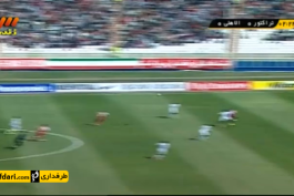 خلاصه بازی تراکتور سازی 2-2 الاهلی