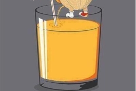 بفرمایید آب پرتقال...