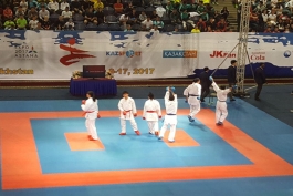 کاراته قهرمانی آسیا-حمیده عباسعلی
