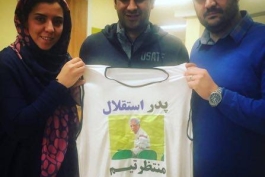فرزندان پورحیدری و فرزاد مجیدی: پدر استقلال منتظرتیم (عکس)