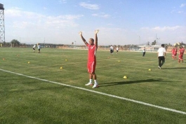 ادینیو در تمرین تراکتورسازی حاضر شد