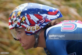 دوچرخه سواری المپیک ریو 2016؛ تایم تریل انفرادی بانوان؛ کریستین آرمسترانگ آمریکایی طلا گرفت