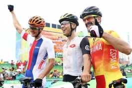 دوچرخه سواری کوهستان المپیک ریو 2016؛ کراس کانتری مردان؛ دوچرخه سوار سوئیس طلا گرفت