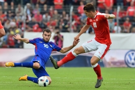 سوئیس 2 - 1 مولداوی؛ برتری مطلق در بازی اما پیروزی ای کم رنگ