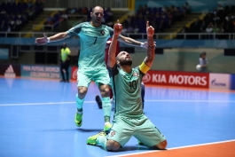 جام جهانی فوتسال 2016؛ پرتغال 3 - 2 آذربایجان؛ ریکاردینیو و تیمش حریف آرژانتین شدند