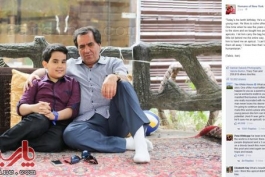 کامنت فیس‌بوکی “اوباما” برای پسربچه ایرانی! +عکس