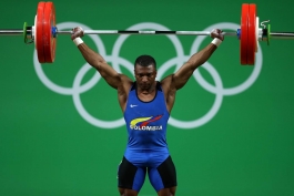 وزنه برداری المپیک ریو 2016؛ نماینده کلمبیا به مدال طلای وزن 62 کیلوگرم رسید