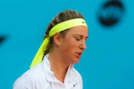 شوکی دیگر به مسابقات تنیس مادرید، ویکتوریا آزارنکا از مسابقات کناره گیری کرد
