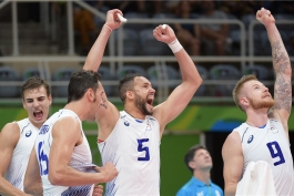 والیبال المپیک ریو 2016؛ ایتالیا 3 - 1 امریکا؛ یانکی ها باز هم شکست خوردند