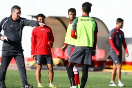 گزارش تمرین پرسپولیس؛ پسر برانکو قرمزپوش شد
