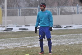  نریمان جهان در تمرین گسترش فولاد تبریز شرکت کرد + عکس