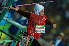 دو و میدانی پارالمپیک ریو 2016؛ هاشمیه متقیان در پرتاب نیزه بانوان چهارم شد
