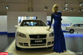 تصاویر تبلیغ زنان بی‌حجاب برای ایران خودرو به اینترنت راه یافت!
