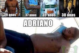 آدریانو در 31 سالگی...!