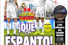 صفحه اول روزنامه های امروز اسپانیا (عکس)
