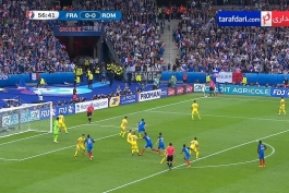 ویدیو؛ گل های HD بازی فرانسه 2-1 رومانی (یورو 2016)