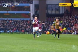 خلاصه بازی استون ویلا 0-2 آرسنال