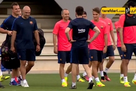 ویدیو؛ ادامه تمرینات پیش فصل بارسلونا