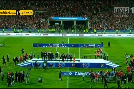 ویدیو؛ مراسم اهدای جام و جشن قهرمانی شیلی در کوپا آمریکا