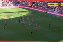 ویدیو؛ به ثمر رسیدن گل دوم کوتینیو به آرسنال پس از 19 پاس