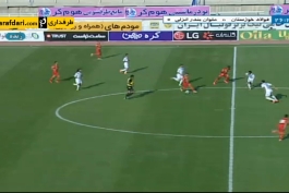 خلاصه بازی فولاد خوزستان 1-0 ملوان انزلی