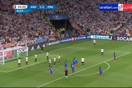 ویدیو؛ گل گریزمان به آلمان (آلمان 0-1 فرانسه)