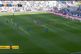 خلاصه بازی یوونتوس 1-1 کالیاری (گزارش کانال یوونتوس)
