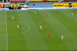 خلاصه بازی مقدونیه 1-3 ایران 