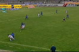 خلاصه بازی ملوان 1-1 استقلال خوزستان