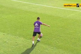 ویدیو؛ گل تماشایی ناچو فرناندز در تمرینات رئال مادرید