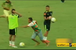 ویدیو؛ هجوم هواداران به نیمار در تمرینات تیم ملی برزیل