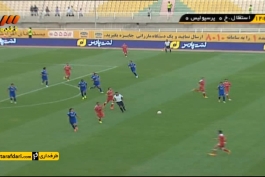 خلاصه بازی استقلال خوزستان 1-1 پرسپولیس