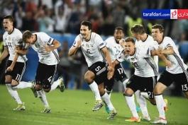 ویدیو؛ بازسازی عکس العمل های بازیکنان آلمان هنگام ضربات پنالتی مقابل ایتالیا (یورو 2016)
