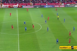 خلاصه بازی ترکیه 1-0 ایسلند